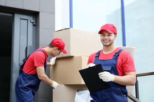 Storage service supporting household organization and transition
