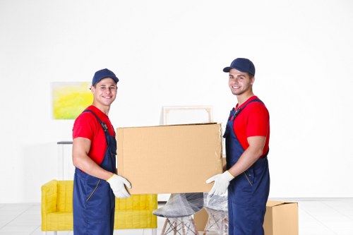Castelnau storage space organized for practical use