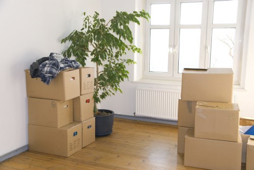 Packing and transporting boxes for a small removal in Castelnau